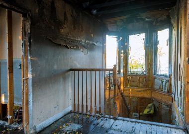 Fire and water damage
